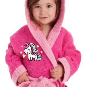 Albornoz infantil con capucha LOVELY Secaneta